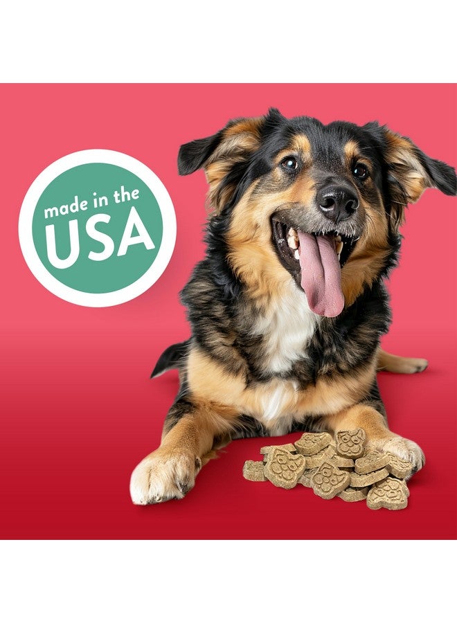Spunky pup Every Day Biscuit Dog Treats - All-Natural, Handmade in USA, Perfect for Training or Snacking, 10 oz Resealable Pouch- Holiday Bites- Roast Beef Flavor - Image 4