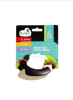 turtees Baby Rattles Toys Set For Babies Non Toxic Rattle Teether Set With Smooth Edges ; Newborn Baby Gift Products ; Baby Rattles Set For Newborn Infant Babies  - Image 2