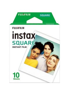 Pack Of 10 Sheet Instant Square Film White - pzsku/Z85A519A0B5AA902B57A1Z/45/_/1721851888/2bcda7e4-590c-4992-ac5a-74611922866a