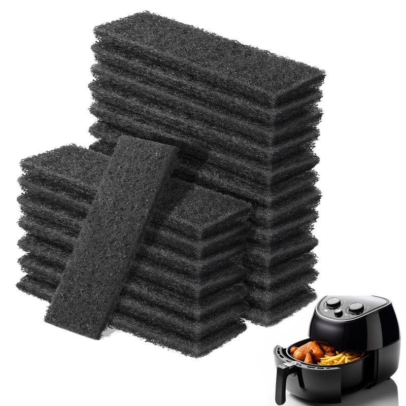 Enhon 20 Pcs Air Fryer Filter Compatible with InstantVortex Plus 6 Quart Air Fryer Charcoal and Oil Vapor Replacement Filter for Odor Erase and Absorbing Grease