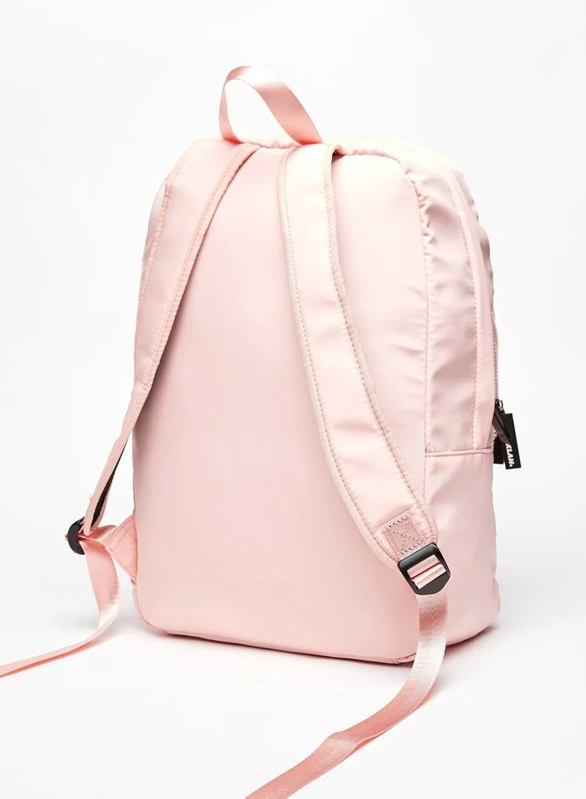 شو اكسبرس Girls by Shoexpress Logo Print Backpack with Lunch Bag and Pencil Pouch - 42x30x16 cm