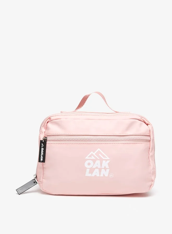 شو اكسبرس Girls by Shoexpress Logo Print Backpack with Lunch Bag and Pencil Pouch - 42x30x16 cm