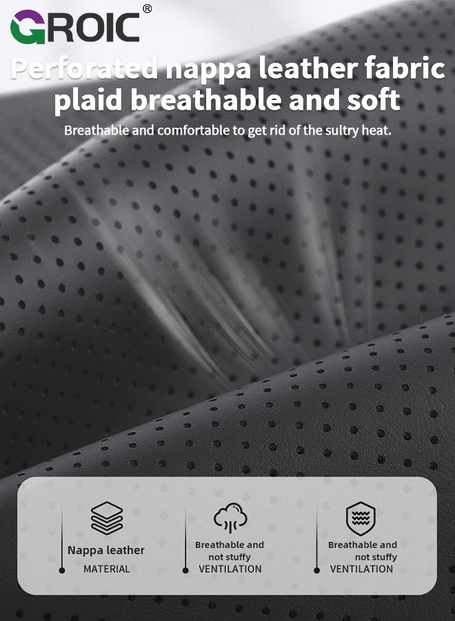 GROIC Car Headrest Pillow for Neck Support, 100% Memory Foam Car Neck Pillow for Pain Relief While Driving - Image 4