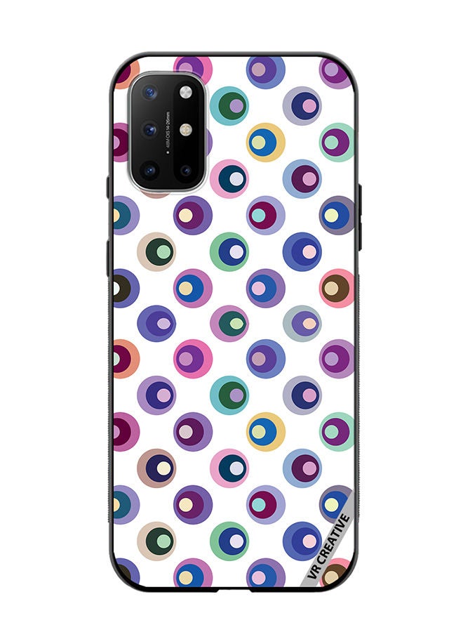 Protective Case Cover For OnePlus 8T Mix Pattern Design Multicolour