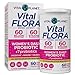 Vital Planet Vital Flora Probiotics for Women 60 Billion CFU Diverse Strains Daily Shelf Stable Probiotic with Organic Prebiotics for Vaginal Support Immune and Digestive Health 60 Capsules - Image 1