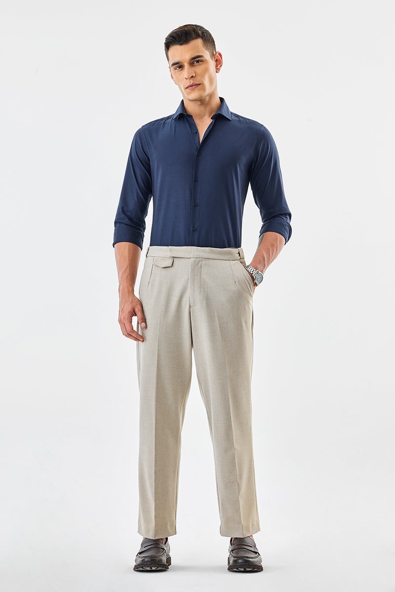 SNITCH Relaxed Fit Stretch Trousers - Image 5
