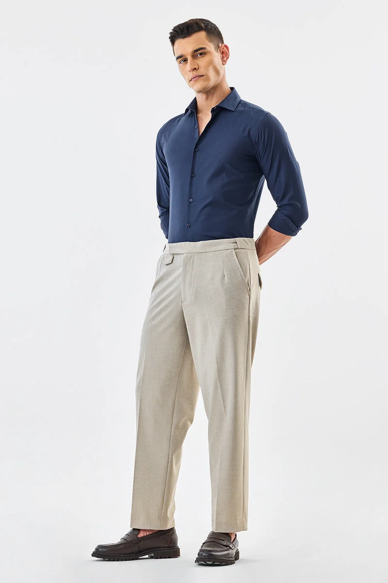 SNITCH Relaxed Fit Stretch Trousers