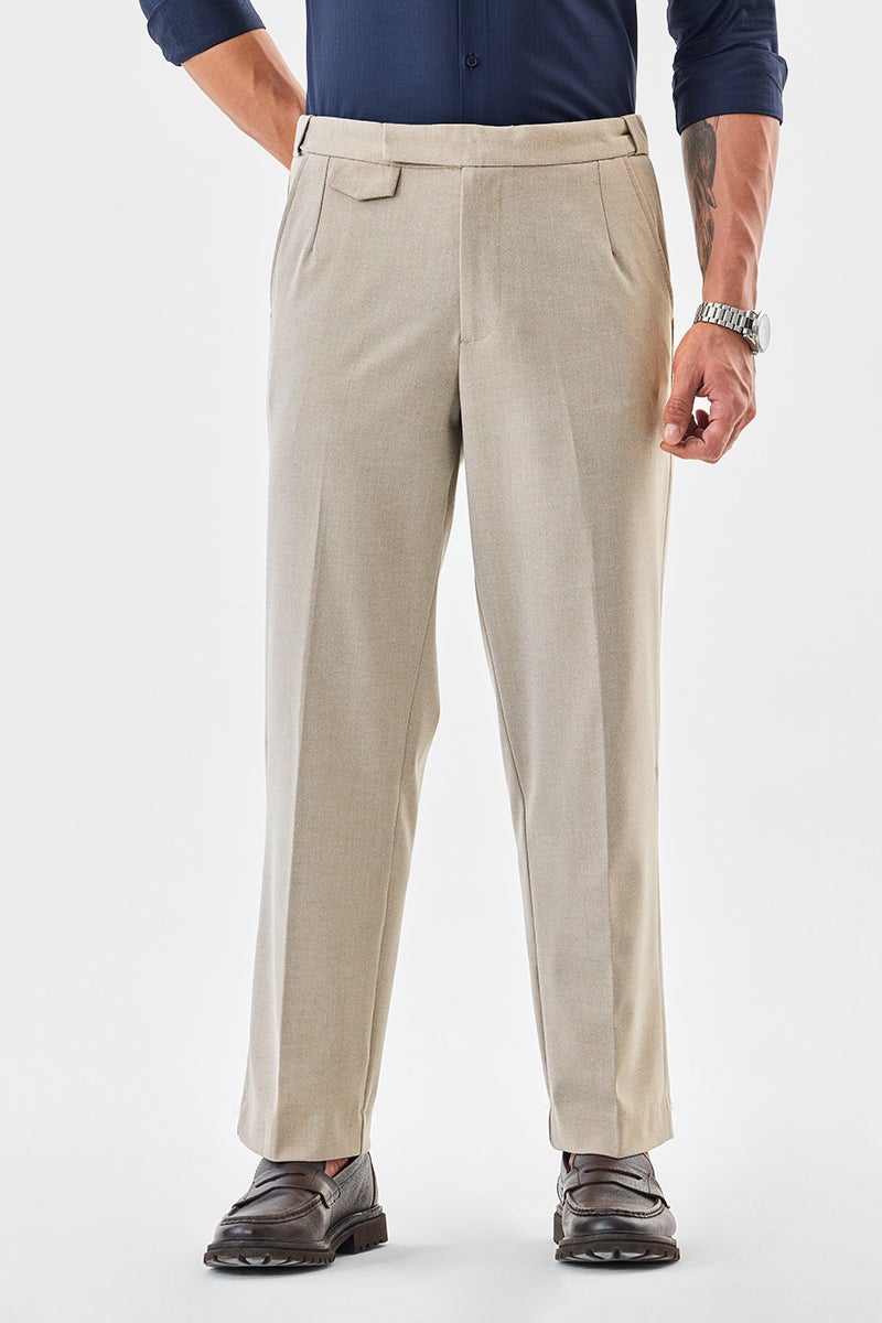 SNITCH Relaxed Fit Stretch Trousers - Image 1