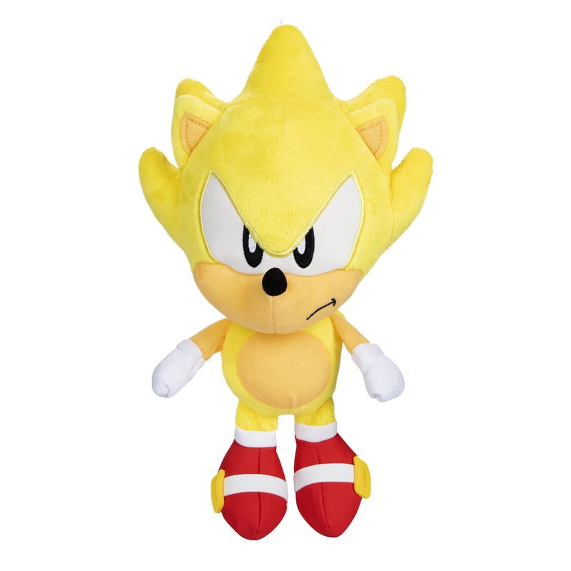 Sonic The Hedgehog-Plush 9-Inch Super Sonic Collectible Toy - Image 1