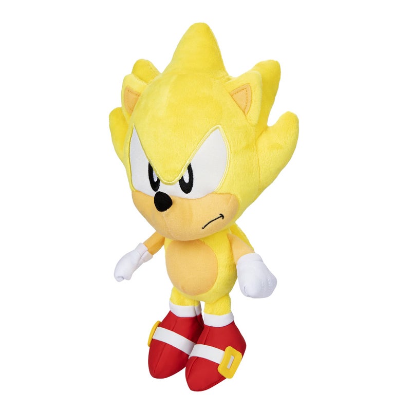 Sonic The Hedgehog-Plush 9-Inch Super Sonic Collectible Toy - Image 4