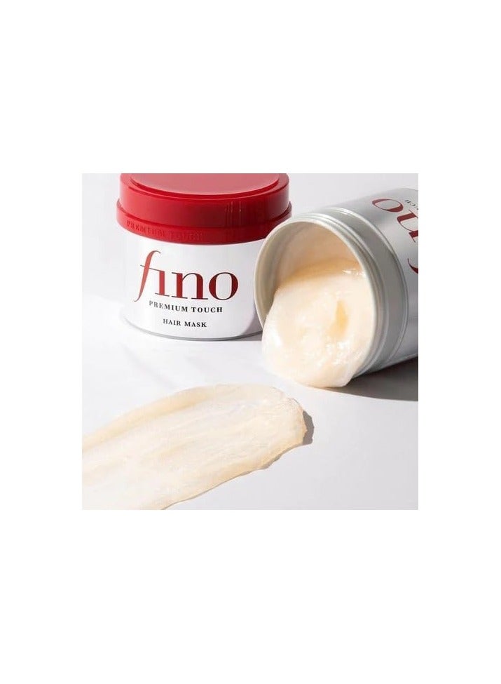 Shiseido Fino Premium Touch Penetration Essence Hair Mask for Damaged Hair, 230g, (Japan Imported) Original
