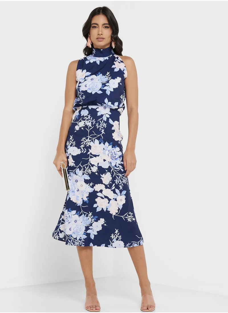 ELLA Floral Printed Dress