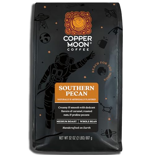 Copper Moon Medium Roast Whole Bean Coffee Southern Pecan Blend 2 Lb - Image 1