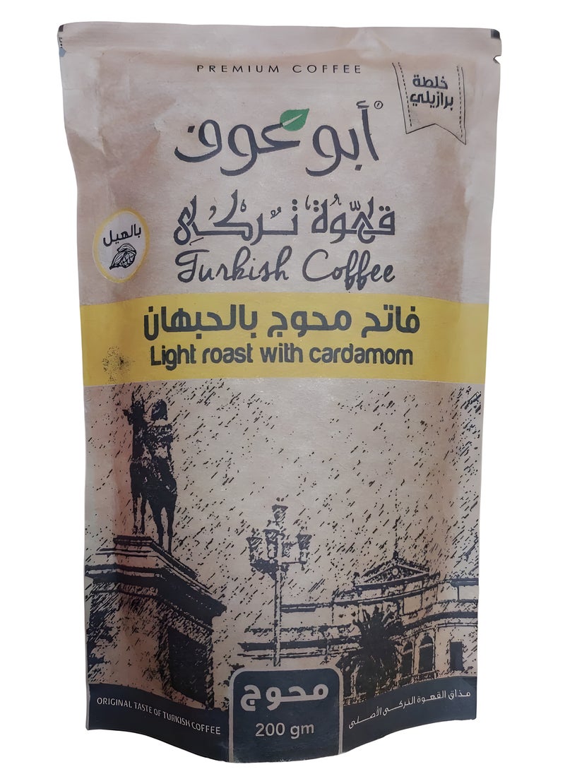 Abu Auf Coffee, light brown, 200 grams 