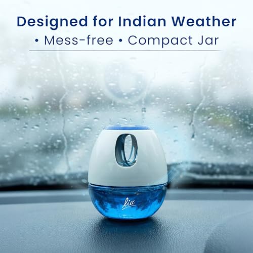 Cycle Lia Car Freshener Gel | Seashore (Harmony) Fragrance 45 gm | Lia Dashboard Gel Car Air Freshener | Car Perfume Car Accessories - Image 5