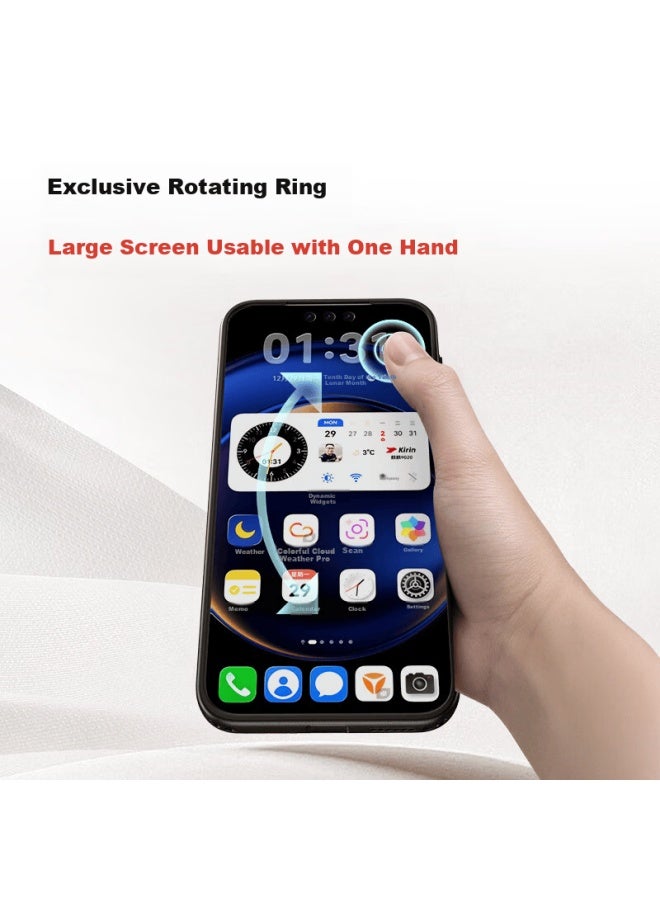 Xundd Huawei Mate 80 Pro Max Case Mate 80 Pro Airbag Shockproof Protective Cover Full Coverage Rotatable Magnetic Silicone Protective Case - Image 2