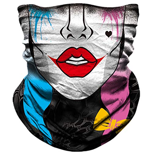 TERNNK 3D Neck Gaiter Shield Scarf Bandana Face Mask Seamless UV Protection for Motorcycle Cycling Riding Running Fishing Hiking Camping Kayaking - Image 1
