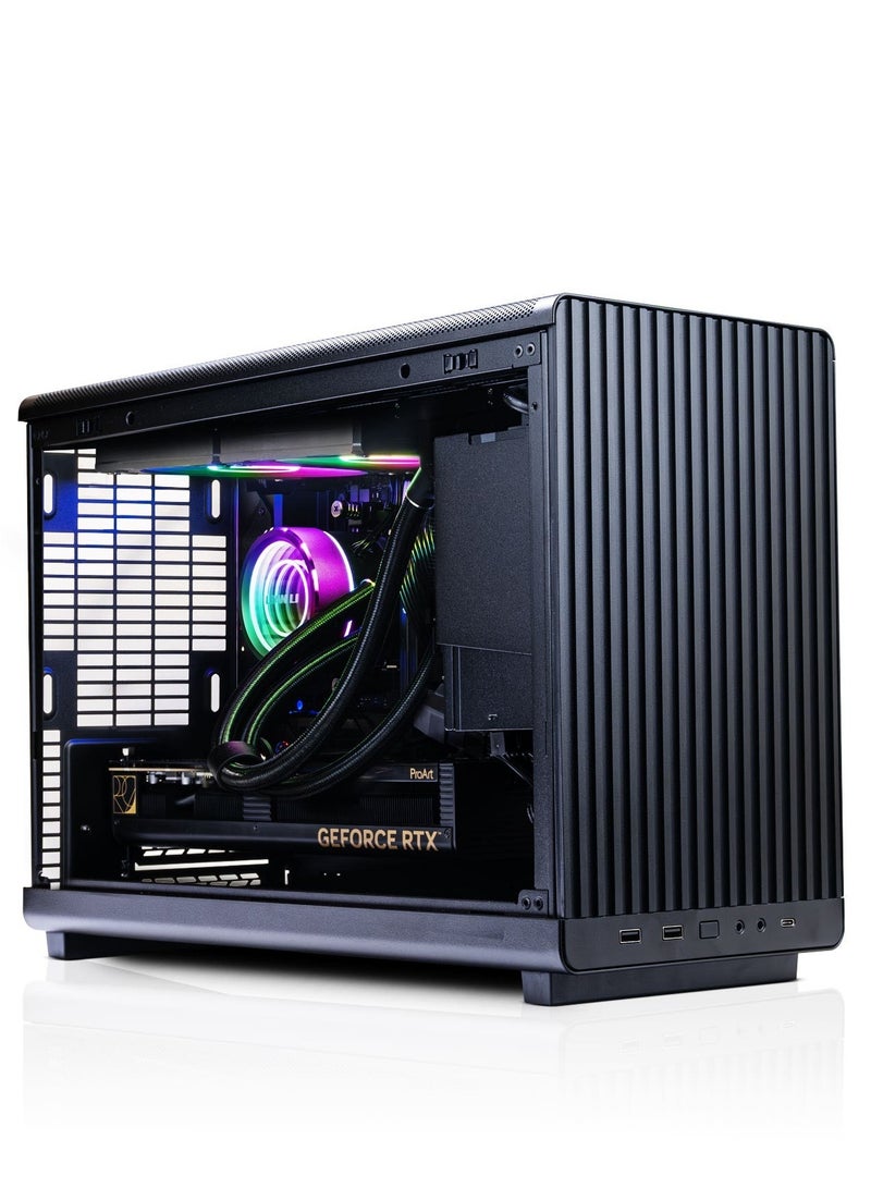 NANOTECH Quantum Rift Gaming PC - Intel Core Ultra 7 265KF Processor, 20-Cores & 20-Threads, DDR5 64GB (2*32) Ram, Nvidia GeForce RTX 4060Ti OC Edition 8GB GDDR6 Graphics Card, 2TB NVMe M.2 PCIe Gen 4.0*4 SSD, 3 Fan AIO Liquid Cooler, 750W 80 Plus Power Supply, Windows 11 Pro | Wi-Fi - Image 2