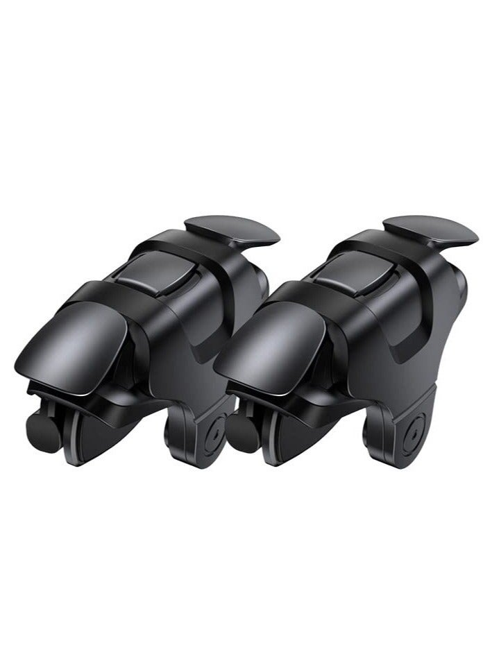 مسدسات النار المحمولة Fire Trigger، قبضة حساسة لألعاب PUBG / COD، عصي توجيه وتصويب Aim on L1R1 Joystick لأجهزة الآيفون والأندرويد - Image 1