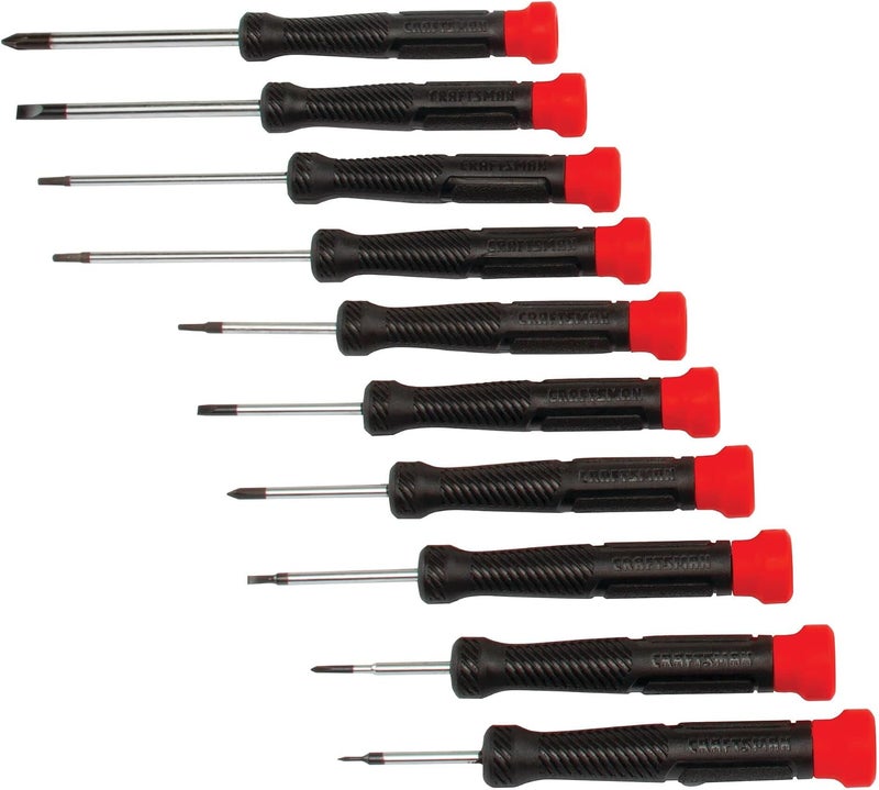 Craftsman 10-Piece Precision Screwdriver Set (CMHT65070) - Image 1