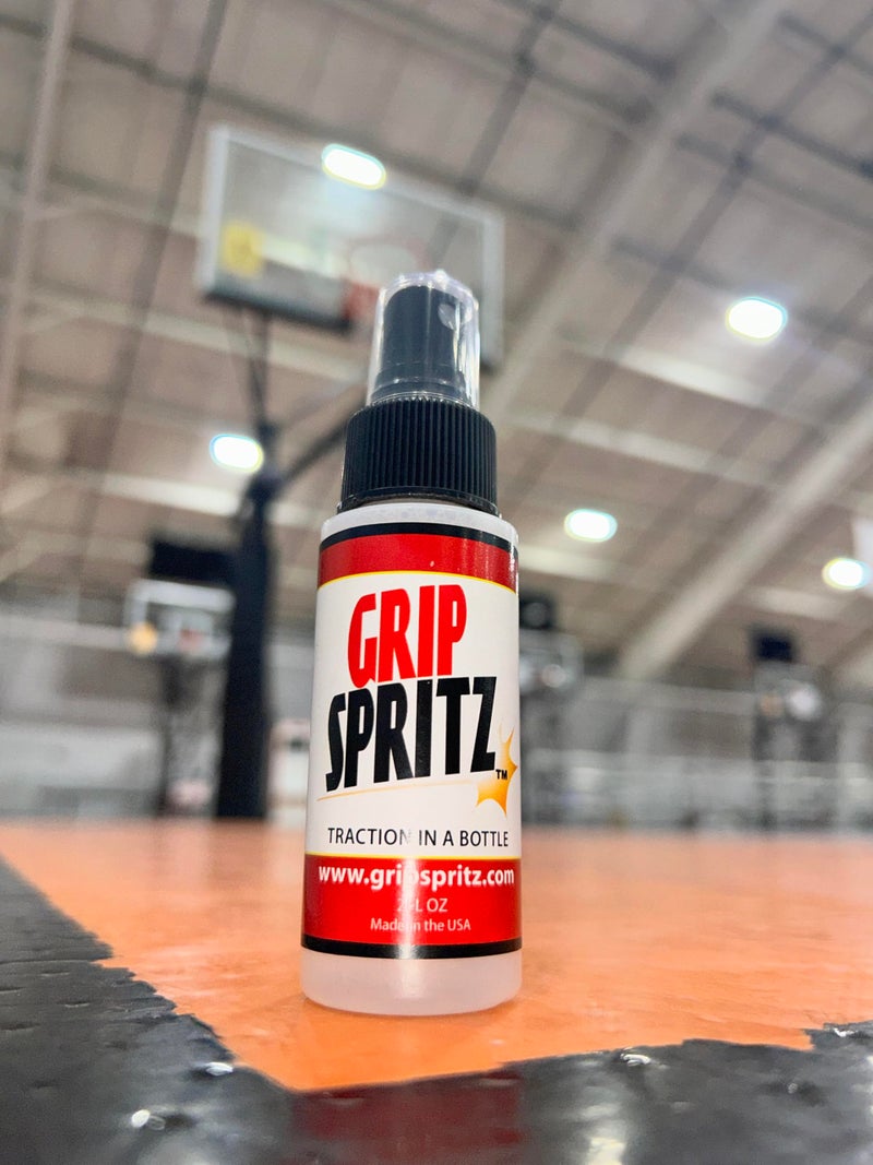 Grip Spritz - بخاخ قبضة حذاء كرة السلة - تحسين جر النعل وقبضة الملعب - تجديد وإطالة عمر الحذاء الرياضي - قبضة مضادة للانزلاق ومحسن الأداء - Image 1