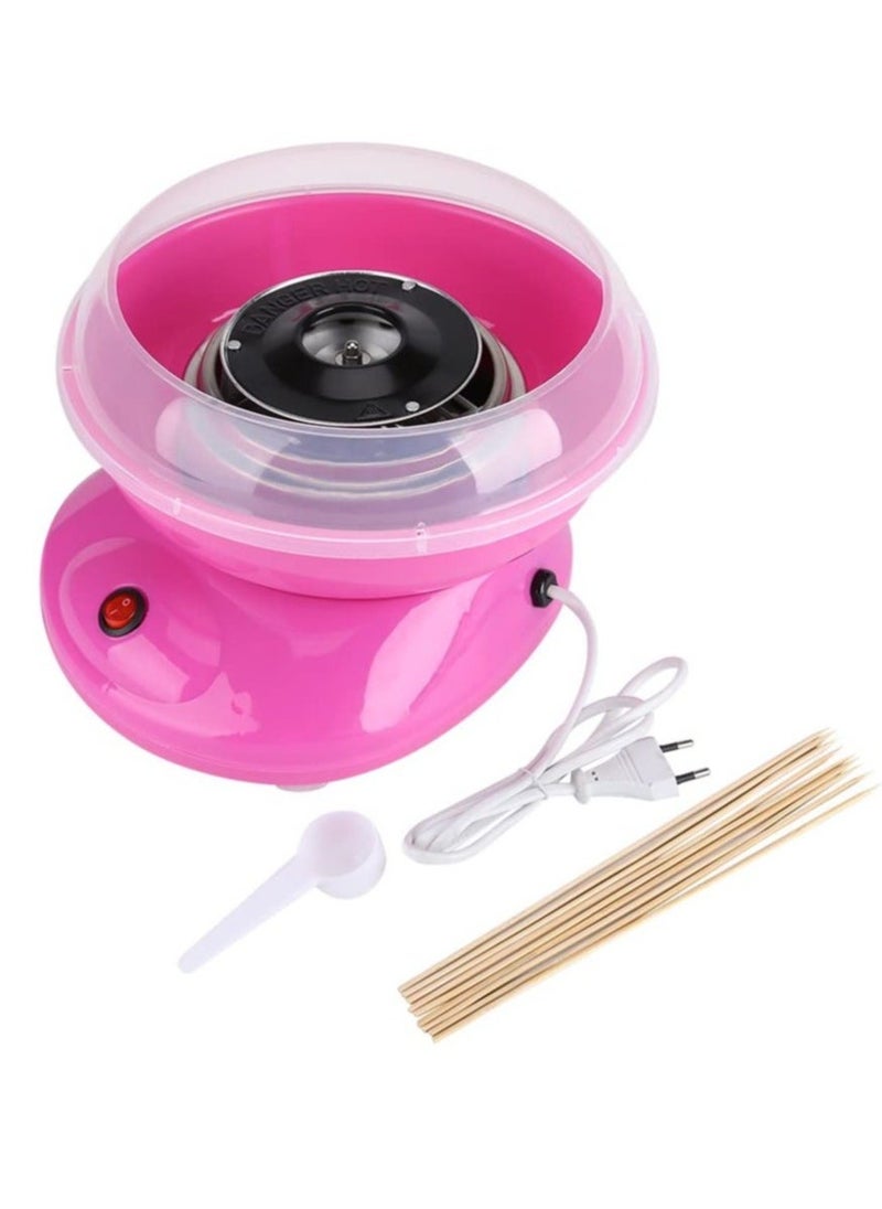 Raxoom Cotton Candy Machine,450W Mini Electric Maker, DIY Sugar Floss Machine, Suitable for Parties, Cookouts, or Just a Special Surprise!(Pink)  - Image 2