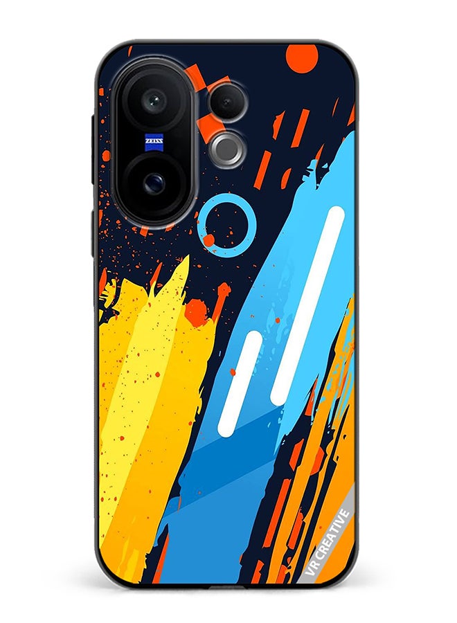 Protective Case Cover For Vivo X200 FE  Design Multicolour