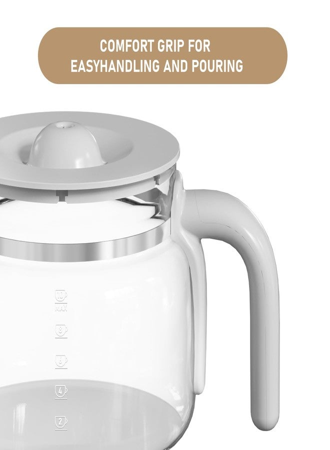 Shonshon 10 Cup Coffee Maker Carafe Replacement Pot Compatible with DCGC01 Overflow Coffee Maker DCF02 DCG01 - Image 2
