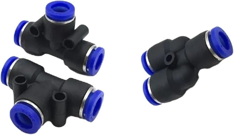 Pe8 حجم دفع للاتصال التجهيزات 50 قطعة T Y شكل 3 طريقة هوائي أنبوب موصل - Image 1