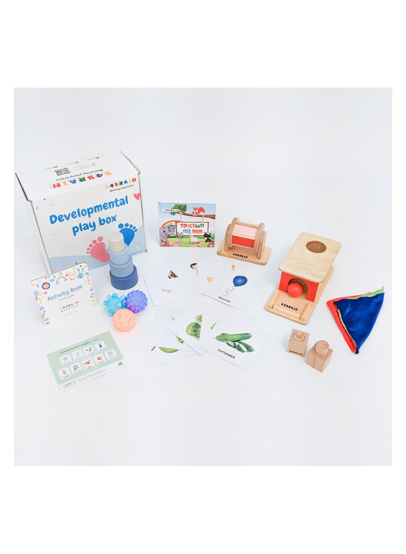 B4BRAIN Complete Developmental Playbox (7-9 Months) - Image 1