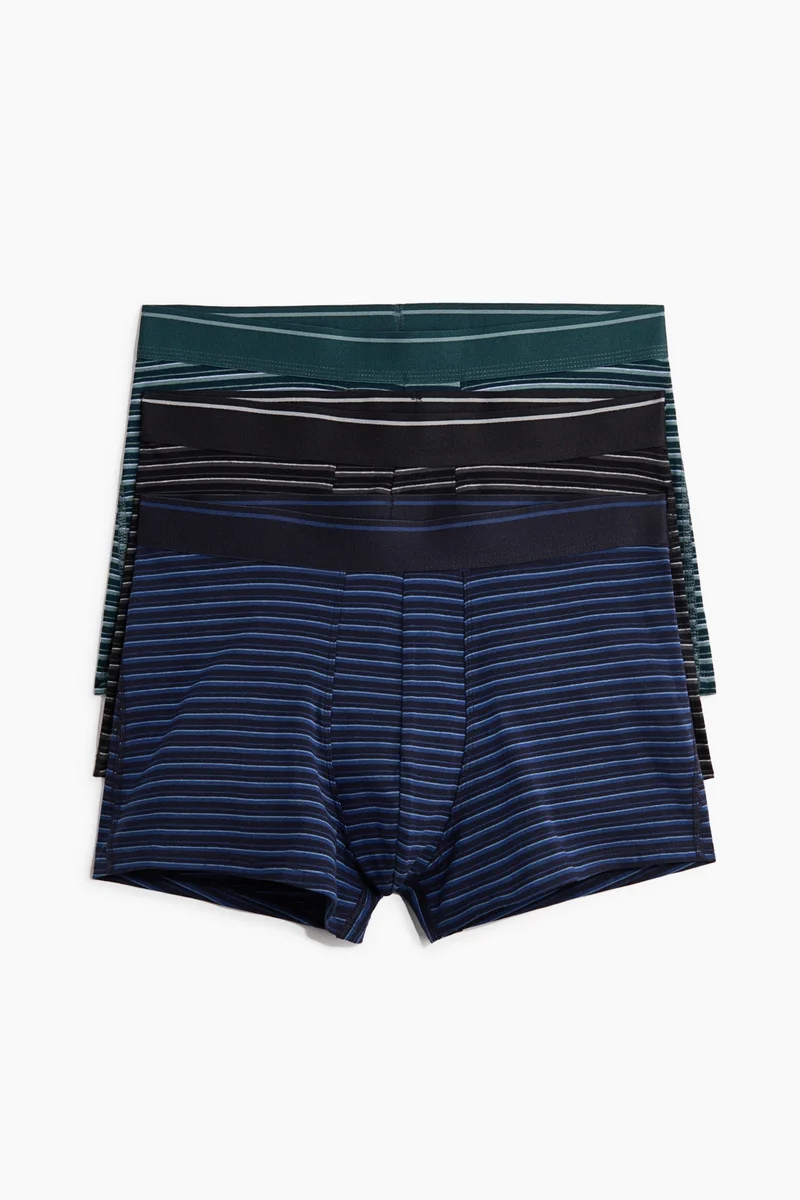 H&M 3-pack cotton short trunks