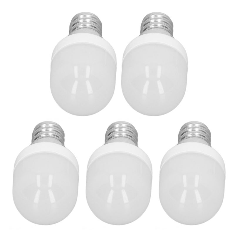 5pcs Light Bulbs E12 Thread Soft Light 1.5W 75LM LED Light Bulbs for Desk Lamp Ceiling Fan Lamp Wall Lamp AC220V White Light 3000K - Image 4