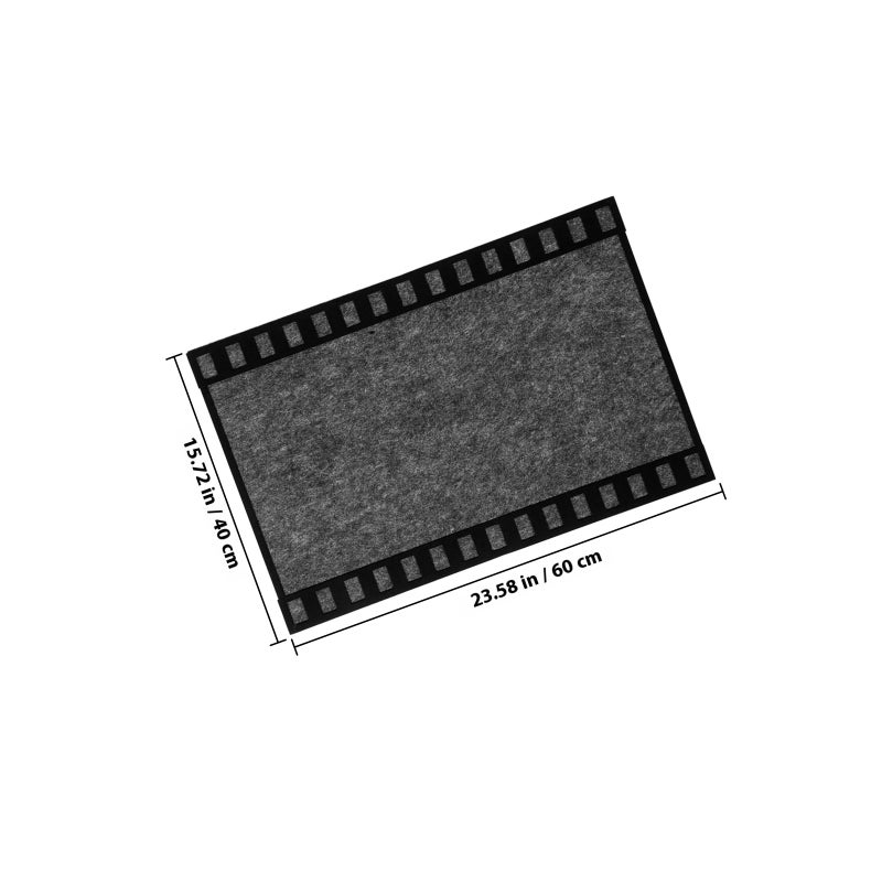 🏠 شريط مذكرات من اللباد بتصميم شريط فيلم قديم للديكور المنزلي والمكتبي لوح إعلانات متين - Image 2
