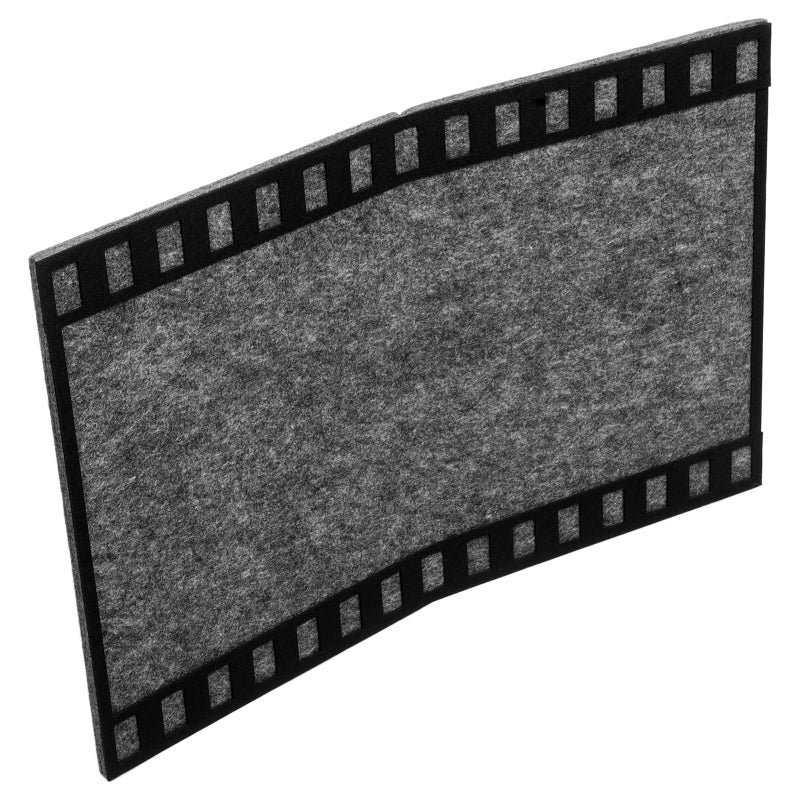 🏠 شريط مذكرات من اللباد بتصميم شريط فيلم قديم للديكور المنزلي والمكتبي لوح إعلانات متين - Image 1