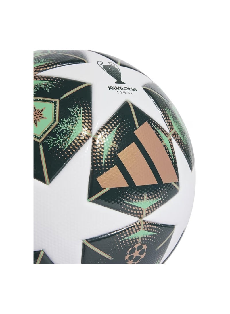 اديداس كرة قدم رسمية من أديداس لمباراة نهائي دوري أبطال أوروبا 2025 في ميونخ - أخضر/أسود/ذهبي - مقاس 5 - Image 4