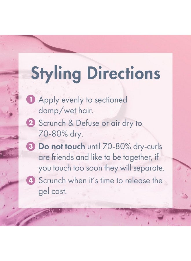 MopTop Curl Enhancer Gel, Reduces Frizz, Natural Ingredients, Kinky-Coily Curly Hair Gel, Made w/ Aloe, Sea Botanicals & Honey, (Citrus Medley, 8oz) - Image 5