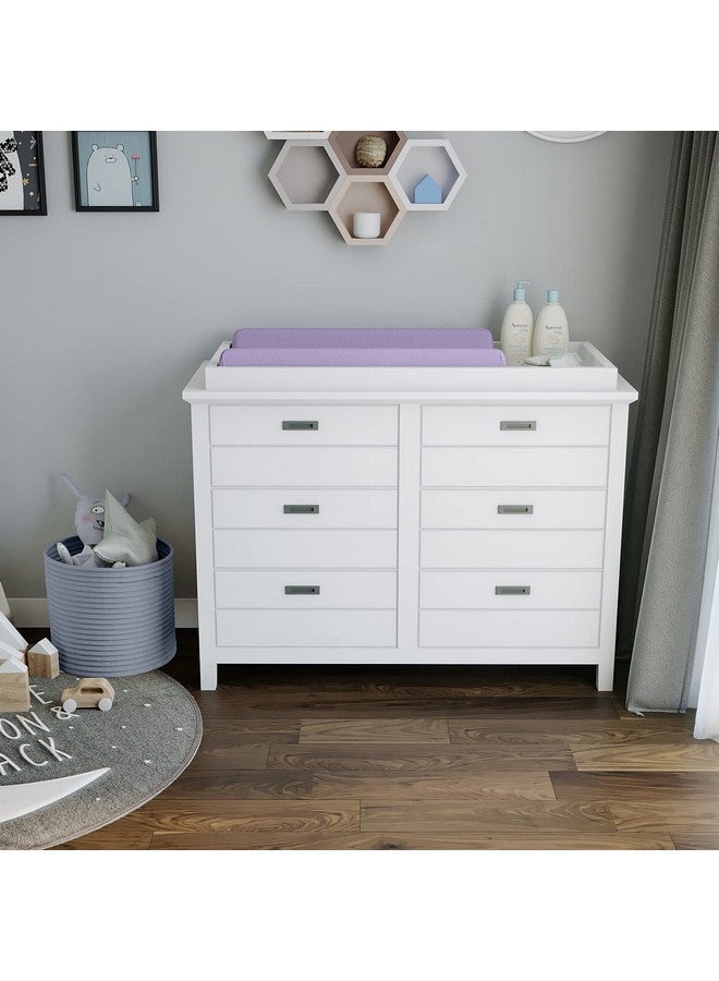 Natemia غطاء وسادة تغيير من القطن العضوي ناتيميا - 16x32 - ناعم كالحرير ومضاد للحساسية - يناسب المهد وسرير الأطفال - هدية مثالية لسجل حفلات استقبال المواليد - Image 5