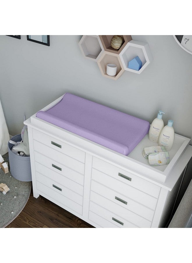 Natemia غطاء وسادة تغيير من القطن العضوي ناتيميا - 16x32 - ناعم كالحرير ومضاد للحساسية - يناسب المهد وسرير الأطفال - هدية مثالية لسجل حفلات استقبال المواليد - Image 4