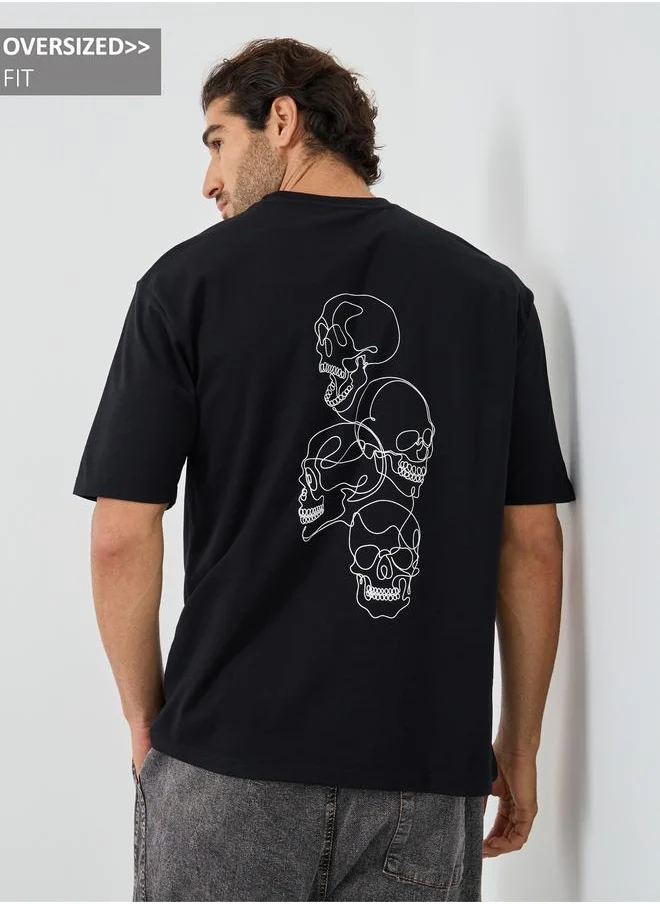 Styli Styli Graphic Print Oversized T-Shirt