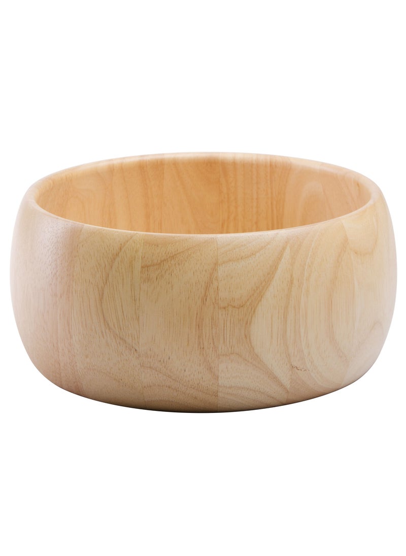 BILLI - Wooden Round Serving Bowl for Fruits or Salads, 31cm. - Image 1