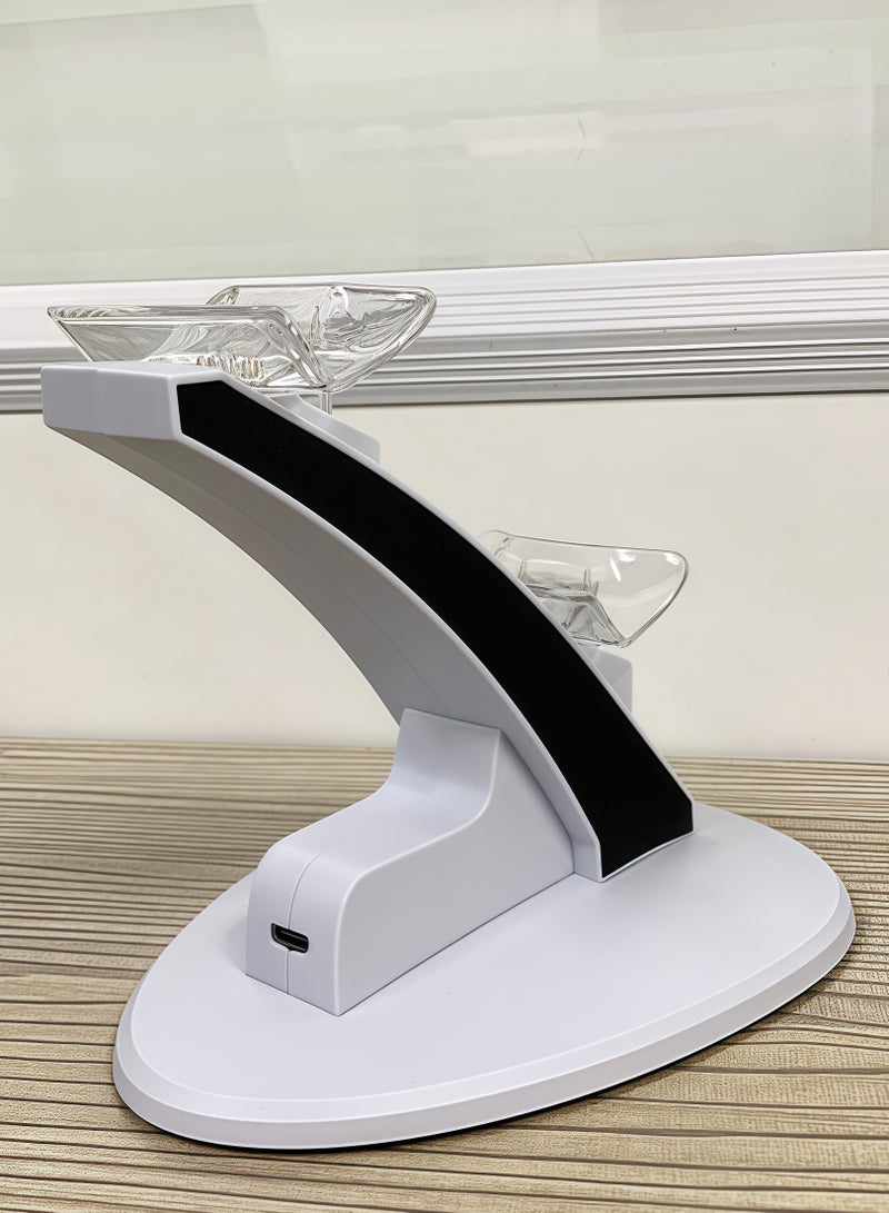 iplay PS5 Controller Charging Station | PS5 Controller Charger for PlayStation 5 Dual Sense Controller | USB Type C PS5 Charger Stand with LED Indicator - Image 3