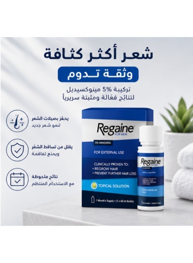 ريجين محلول موضعي  5% - 60 مل - Image 2