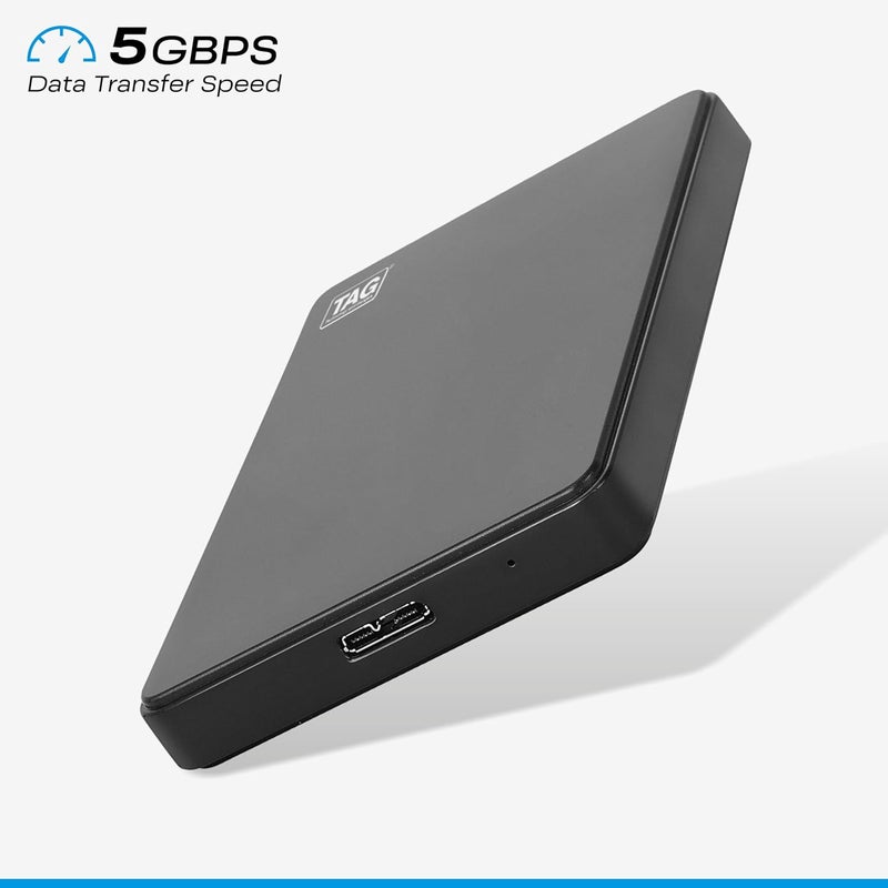 tag 2.5 Inch Sata Casing USB-3.0 (Black) Ssd/HDD Portable External Enclosure (Basic) - Tb 6 - Image 3