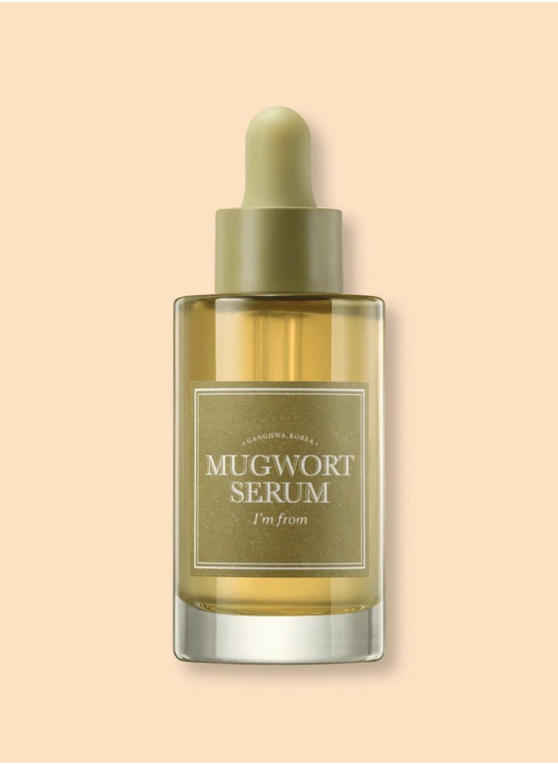 I'M FROM I'M FROM Mugwort Serum 57% Calming Serum For Face With 57% Korean Mugwort Extract Great For Soothing Sensitive Irritated Skin Water Gel Texture Without Stickiness 1.01 Fl.Oz / 30Ml  - Image 2