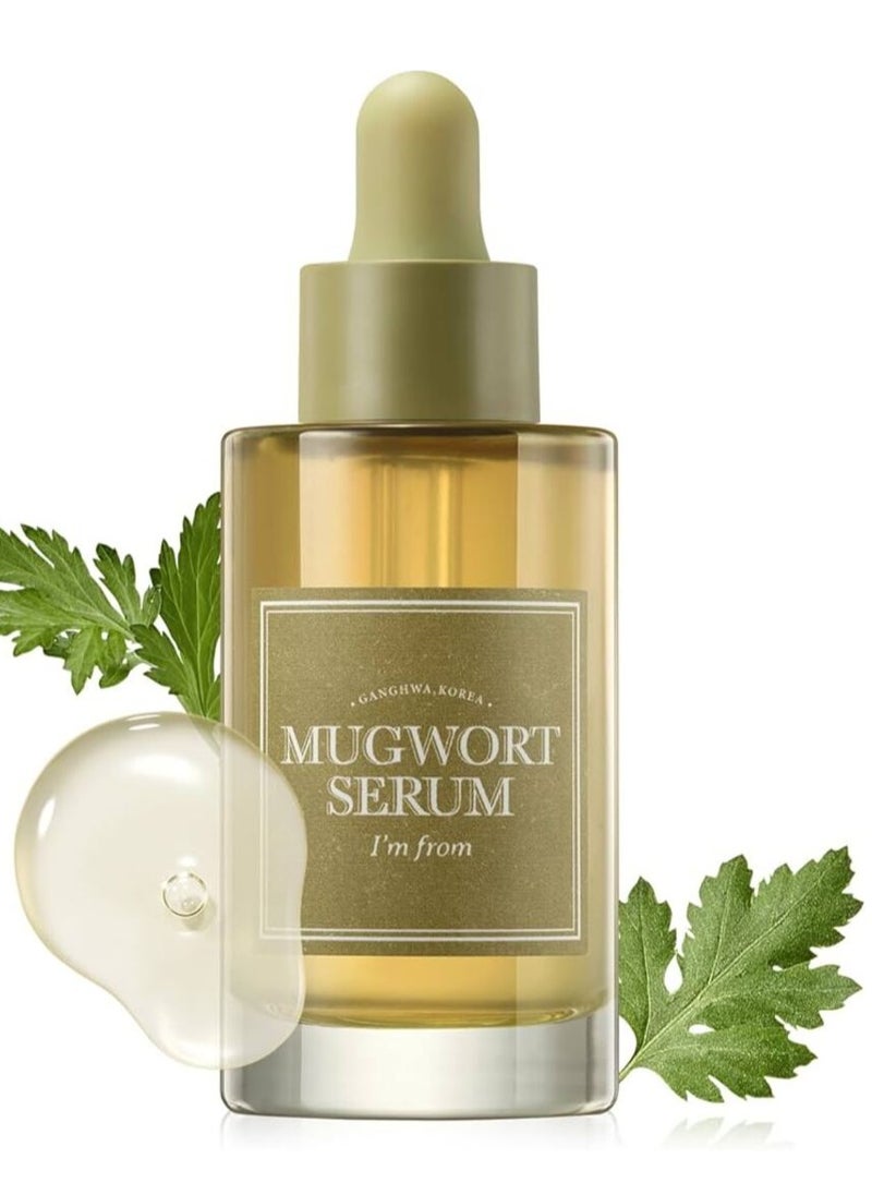 I'M FROM I'M FROM Mugwort Serum 57% Calming Serum For Face With 57% Korean Mugwort Extract Great For Soothing Sensitive Irritated Skin Water Gel Texture Without Stickiness 1.01 Fl.Oz / 30Ml  - Image 3