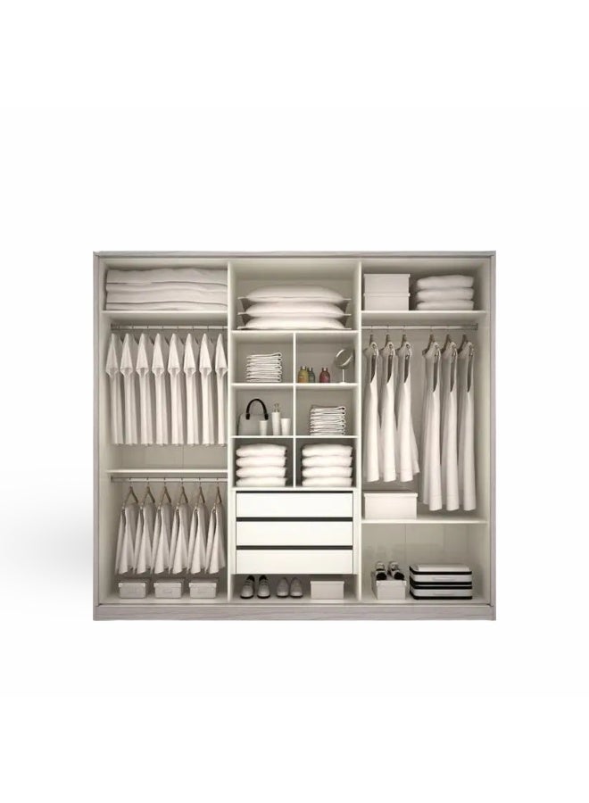 ملاذ هاوس دولاب مودرن  200*200*50 – MZWD206 - Image 1