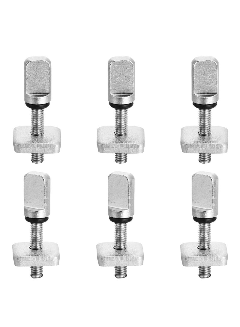 No Tool Stainless Steel Fin Screws - Set of 6 Surfboard Accessories for Men and Women, Compatible with Longboards, Paddleboards, and SUPs.  for Easy Fin Installation! - Image 1