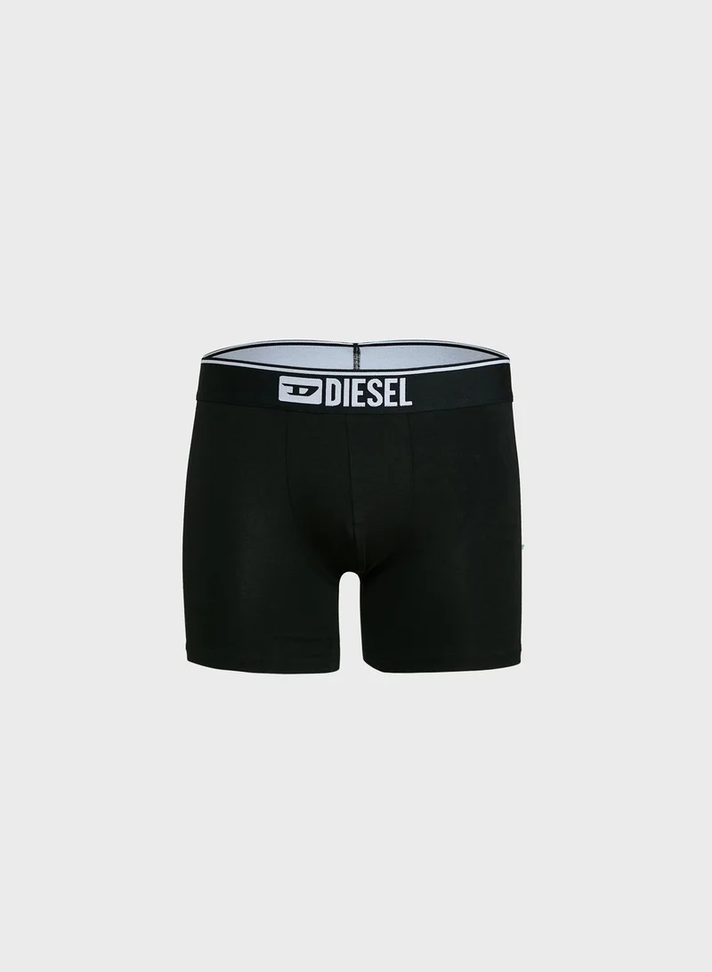 DIESEL 3 Pack Logo Band Assorted Trunks