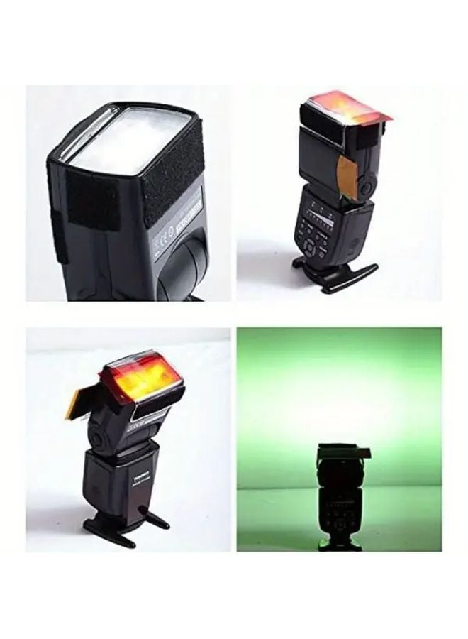 12 قطعة من جيلاتين الألوان الستروبست - مرشحات إضاءة نابضة بالحياة للاستخدام مع صناديق الإضاءة الناعمة القابلة للطي في التصوير الفوتوغرافي - Image 4