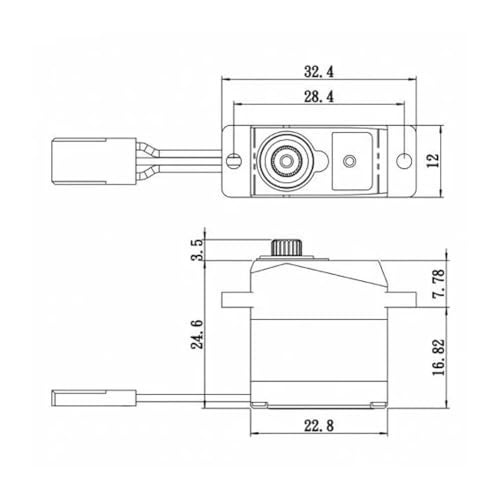 Savox SH0264MG Plus Super Speed Digital Micro Servo 06167 - Image 5